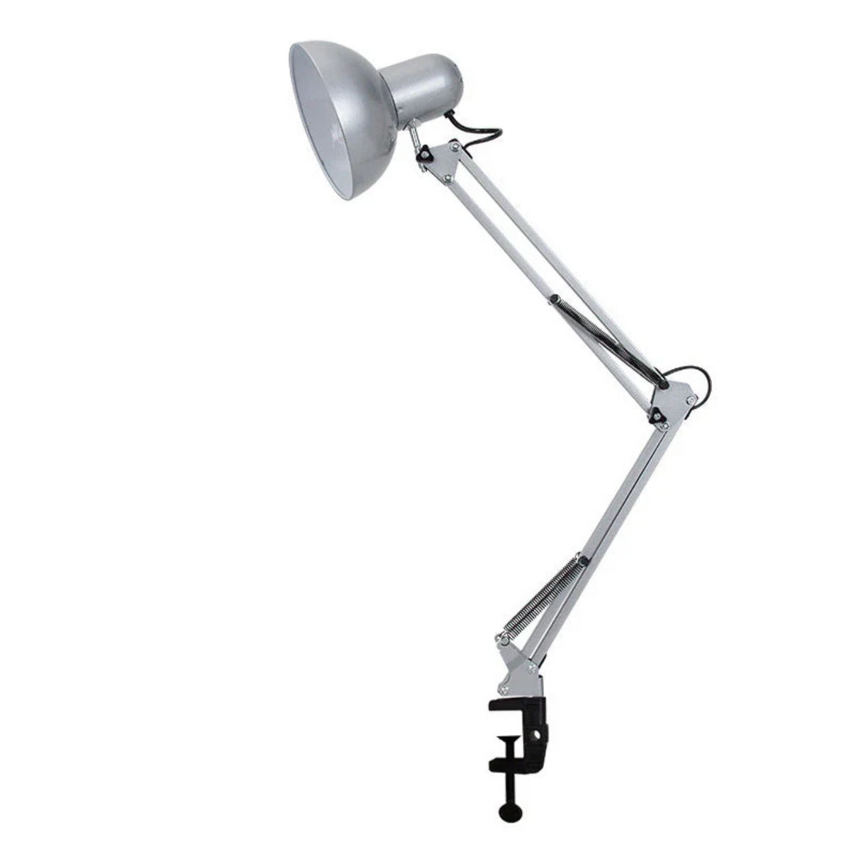 bureaulamp met klem met lange verstelbare arm