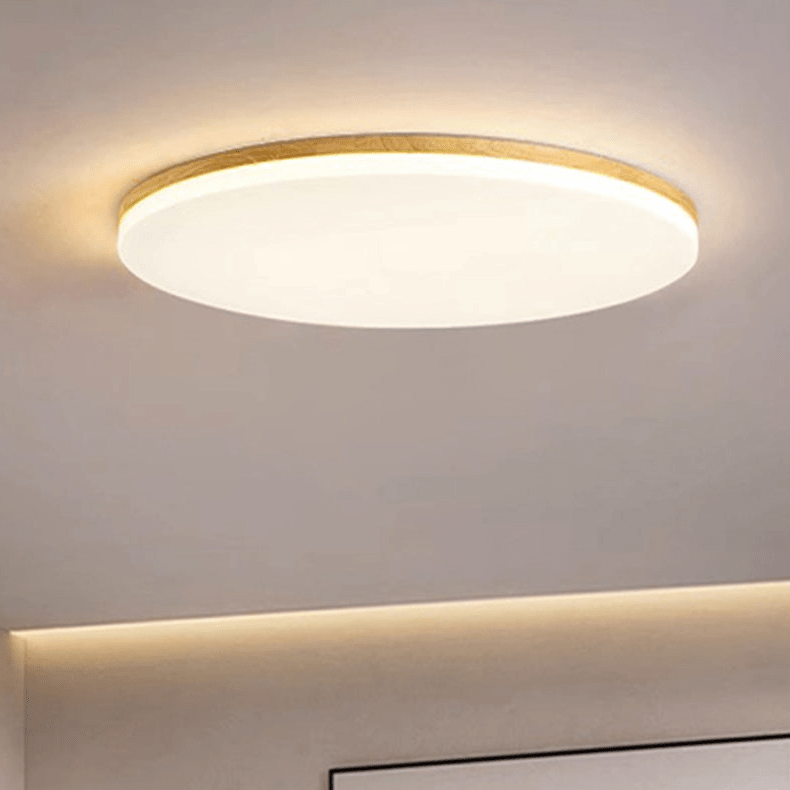 stijlvolle ronde led plafondlamp van hoogwaardig acryl