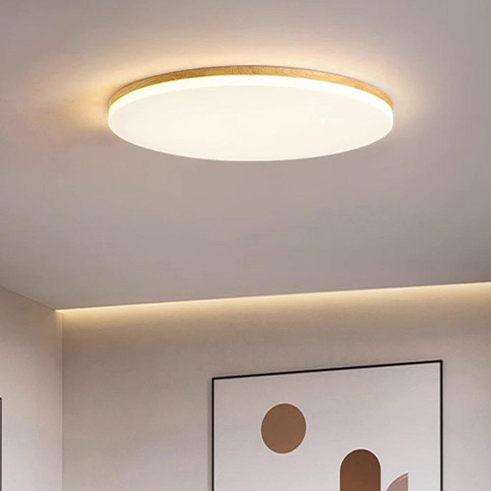 stijlvolle ronde led plafondlamp van hoogwaardig acryl