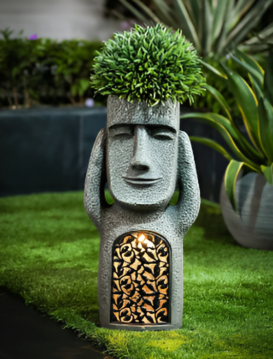moderne paascadecoratie van hars