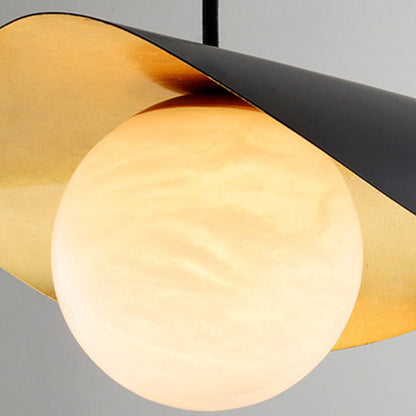 Elegante Spaanse Marmeren Hanglamp voor een Luxueuze Sfeer