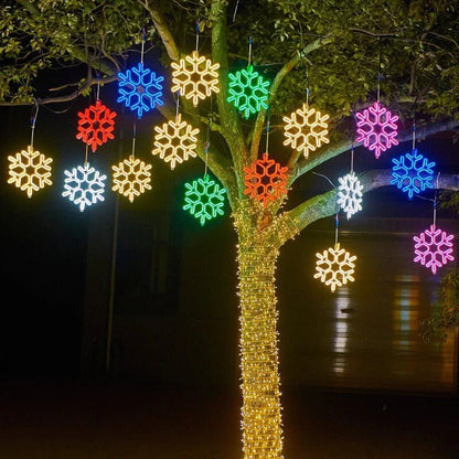 Magische LED Sneeuwvlokverlichting voor een Betoverende Kerst!