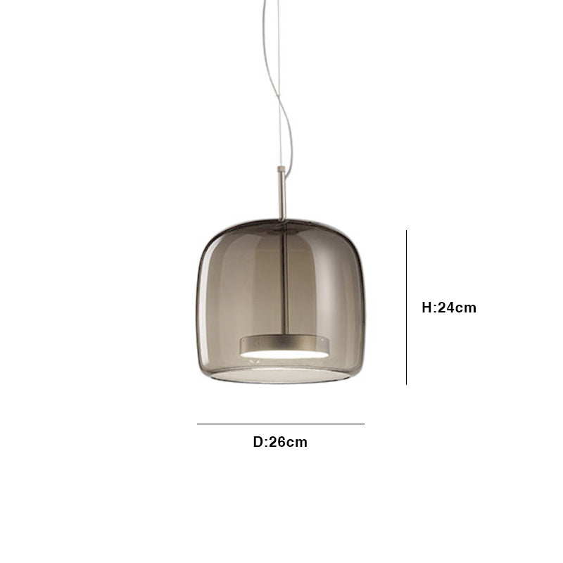 elegante glazen hanglamp voor uw hotelinterieur