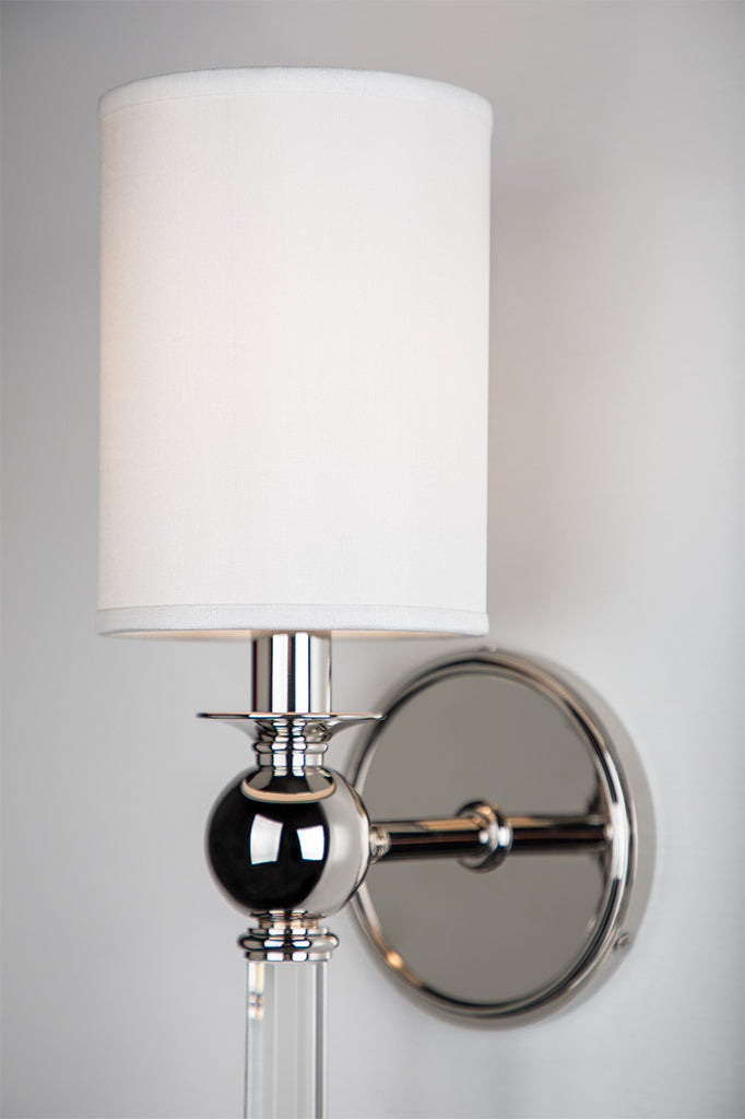 1 light wall sconce