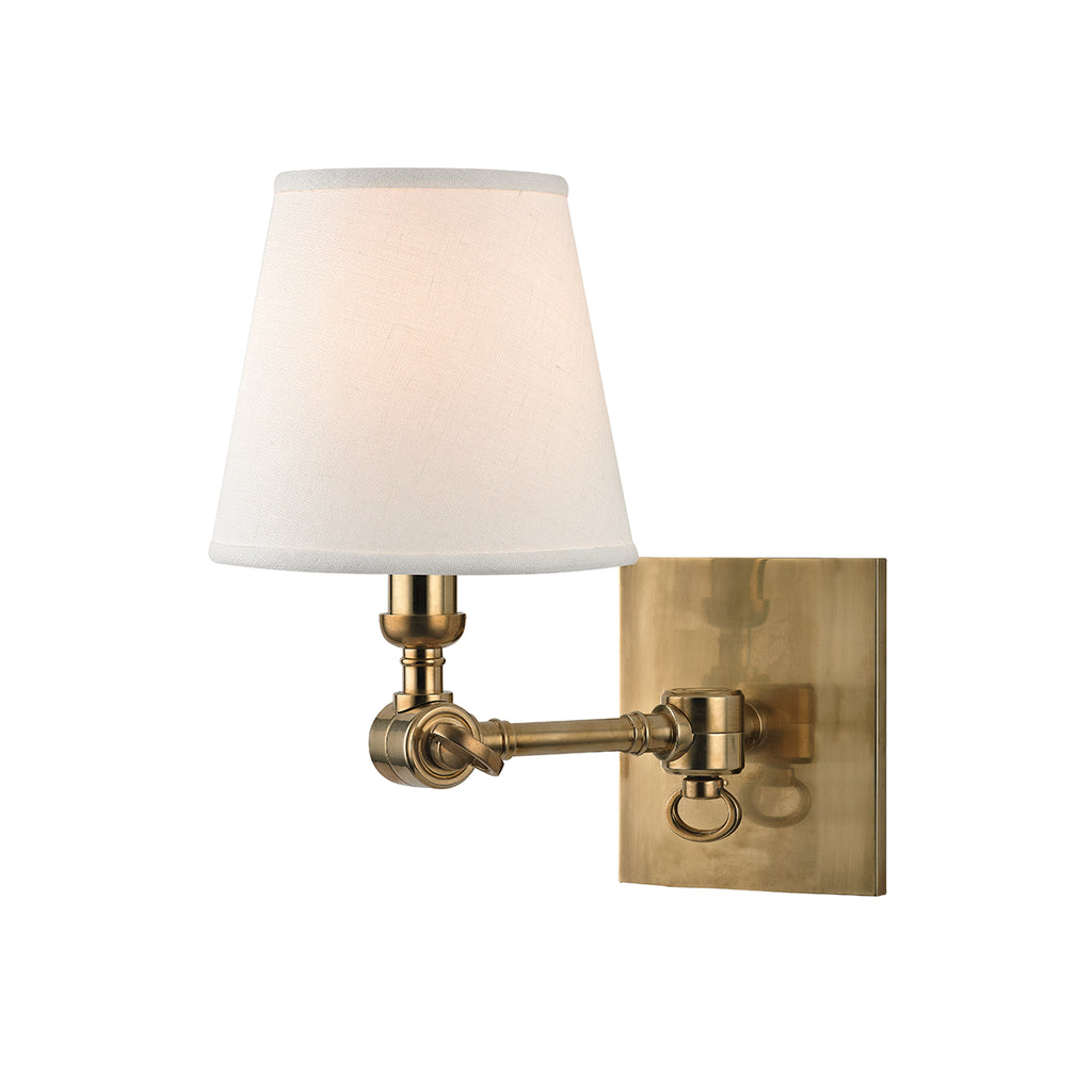 1 light wall sconce