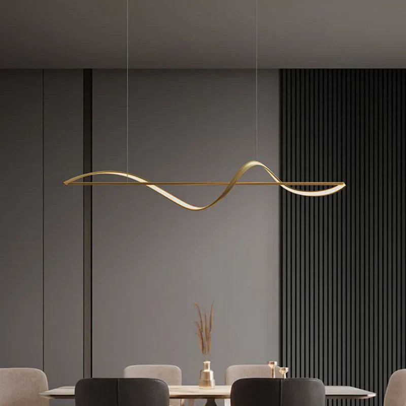 stijlvolle louise design led hanglamp in elegant metaal en acryl