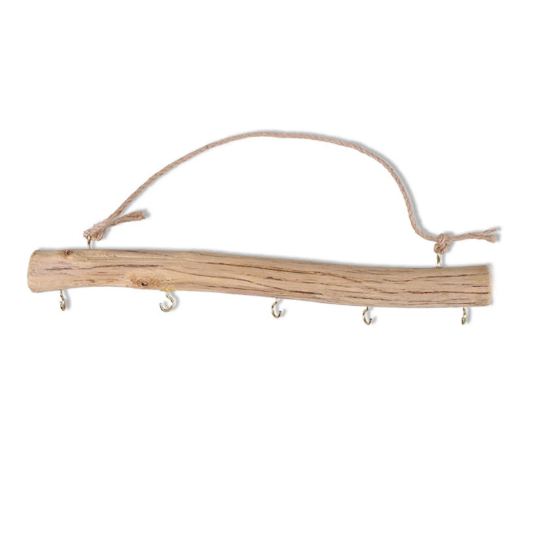 wandhaak drijfhout boho decoratie