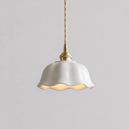 Keramische Hanglamp Modern Bloemdesign