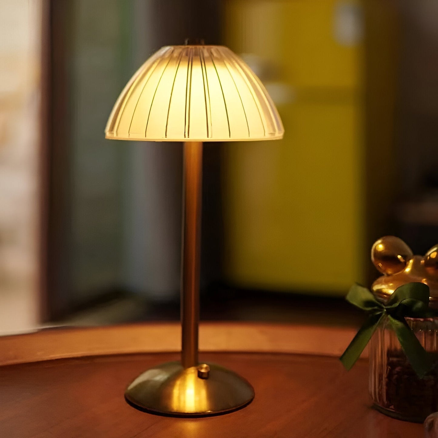 vintage draadloze tafellamp