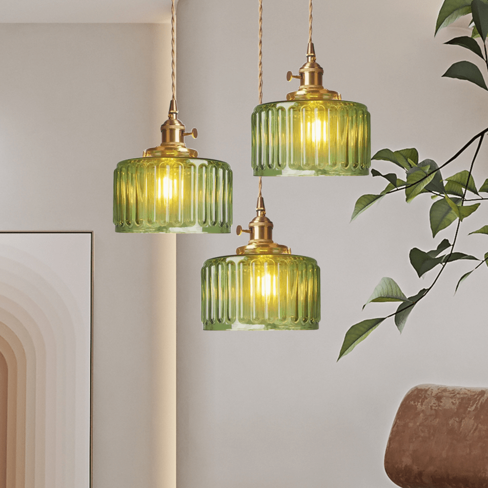 zeldzame vintage kristallen hanglamp voor een elegant interieur