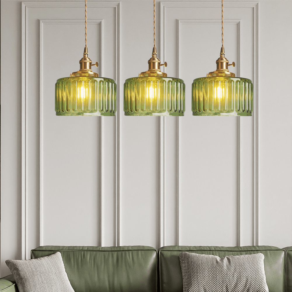 zeldzame vintage kristallen hanglamp voor een elegant interieur