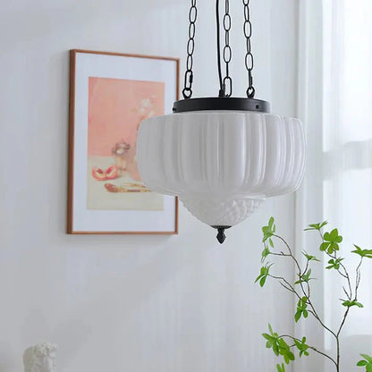 Stijlvolle witte minimalistische hanglamp voor een eigentijdse uitstraling