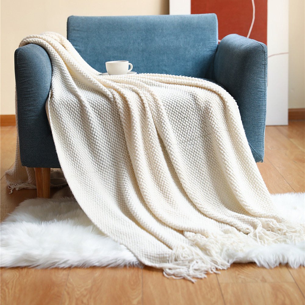 woondeken met scandinavisch strependesign