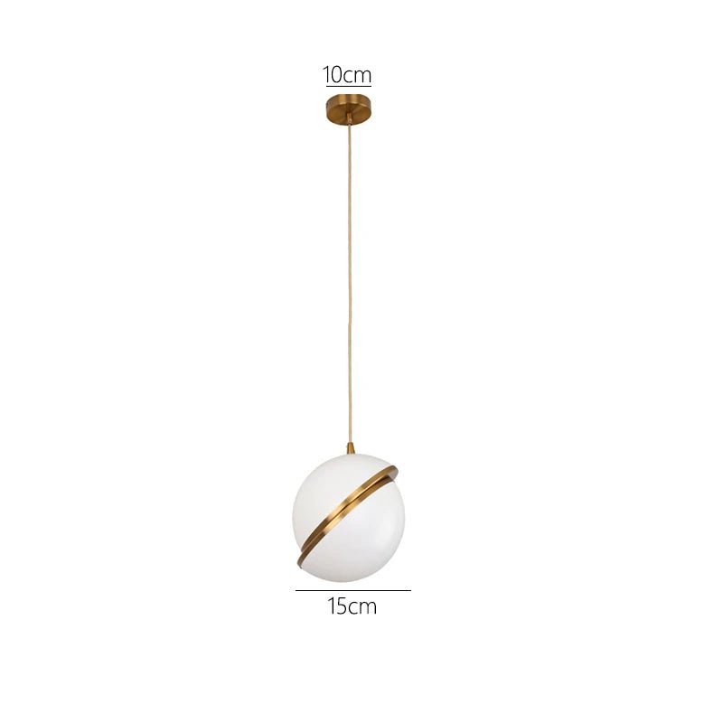 lumaglo™ | elegante gouden hanglamp voor een stralend interieur