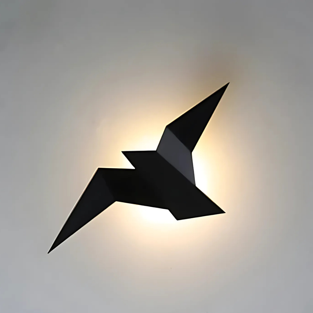 Sfeervolle origami lamp voor de woonkamer