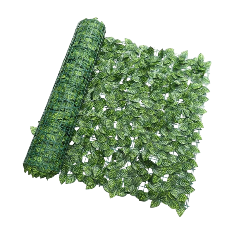 kunstmatige privacy schuttingpaneel met groene bladeren voor tuin en balkon