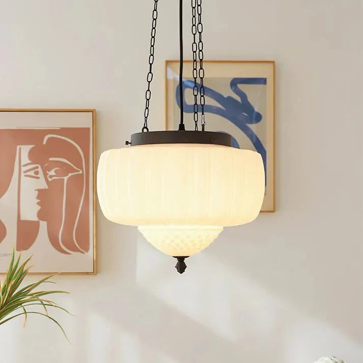 stijlvolle witte minimalistische hanglamp voor een eigentijdse uitstraling