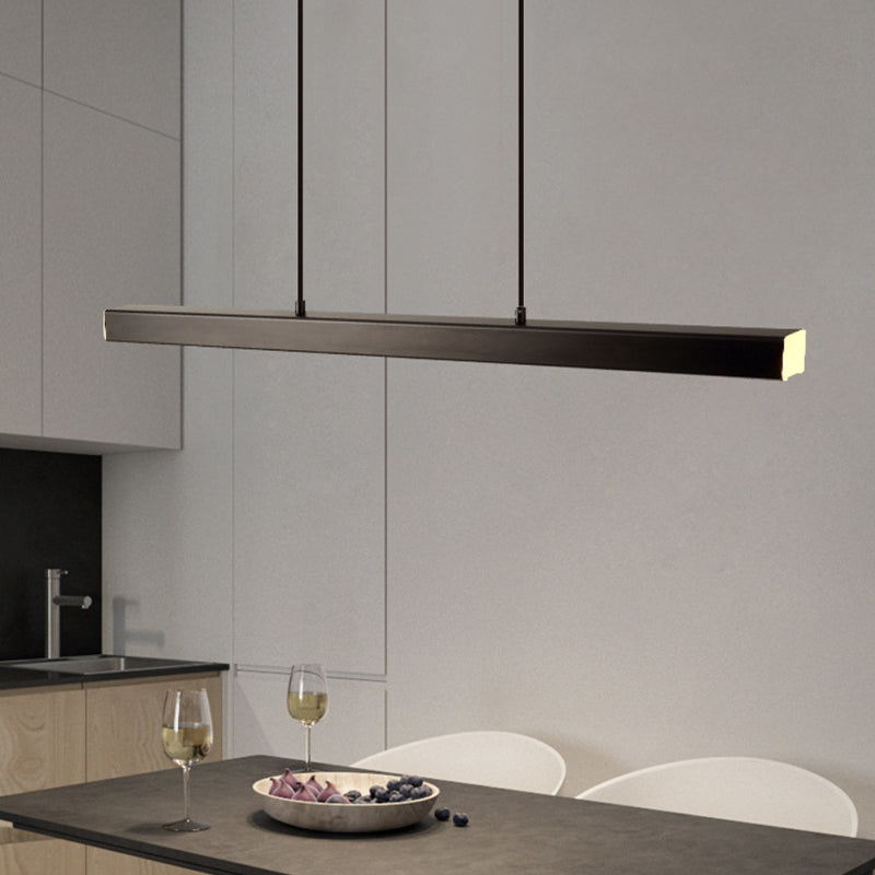 stijlvolle rand industriële led hanglamp voor een modern interieur