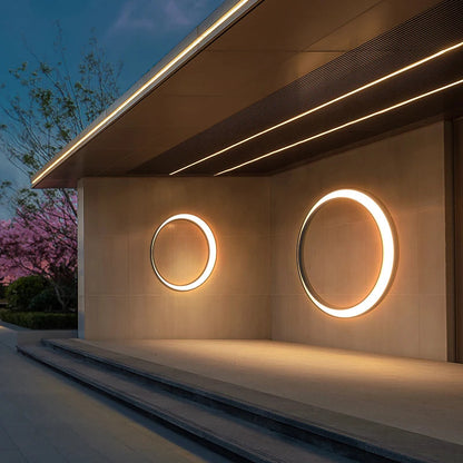 LED Buitenmuurlamp Cirkelvormig Ontwerp