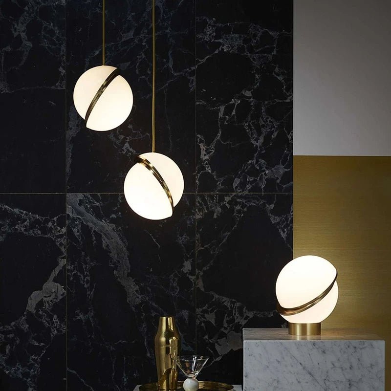 lumaglo™ | elegante gouden hanglamp voor een stralend interieur