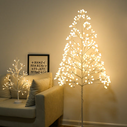 Witte LED Lichtboom Met 360 Warmwitte LEDs