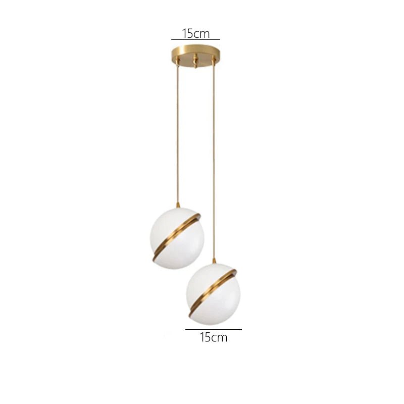 lumaglo™ | elegante gouden hanglamp voor een stralend interieur