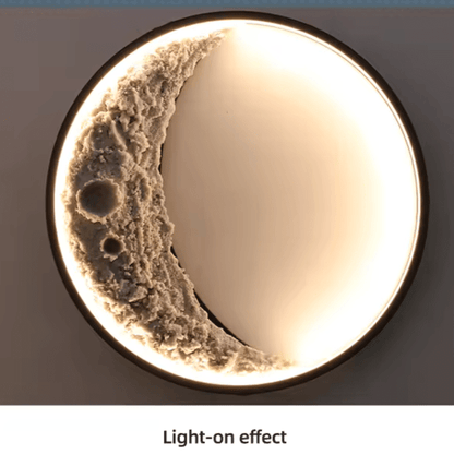 Betoverende 3D Maan Wandlamp voor een Dromerige Sfeer