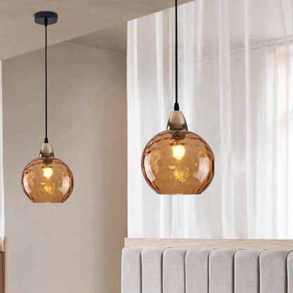 Hanglamp glas-in-lood modern Scandinavisch design
