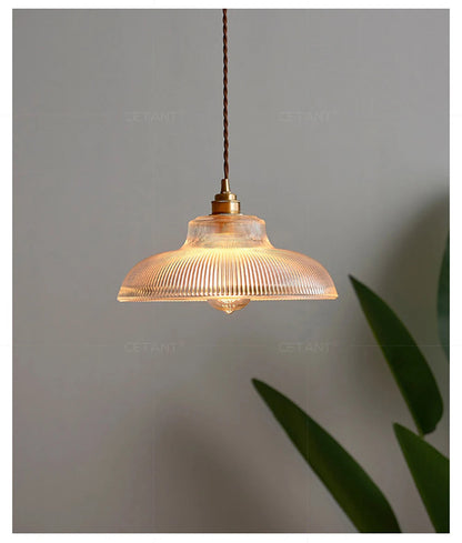 Hanglamp glazen bol Solstice Glow