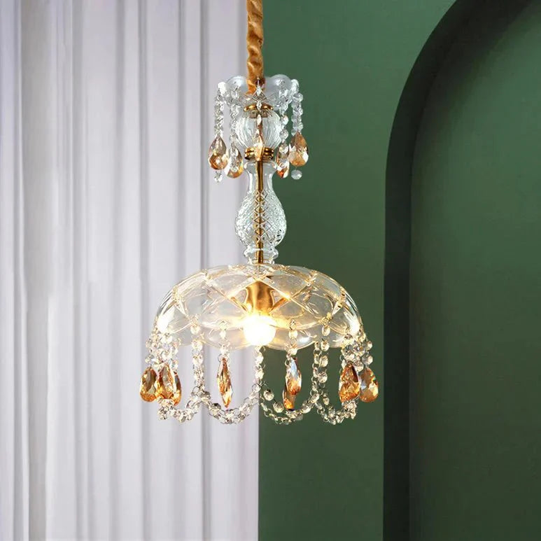 verfijnde kristallen kroonluchter - elegante hanglamp voor een luxe interieur