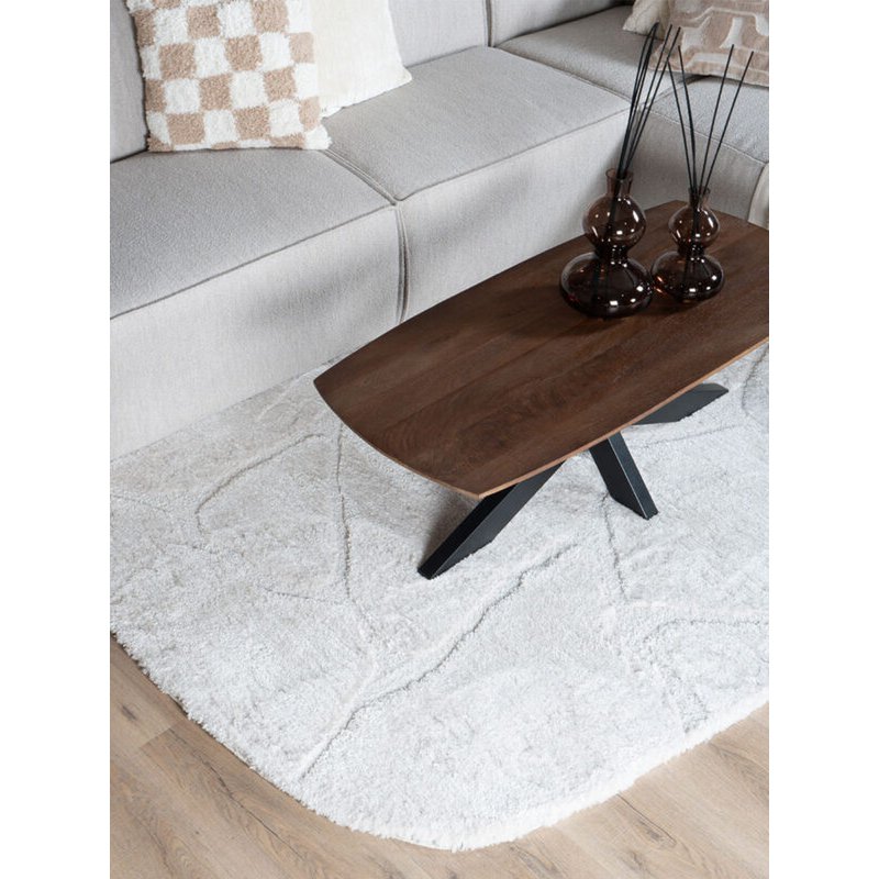 salontafel felix – espresso mangohout – 120 x 55 cm