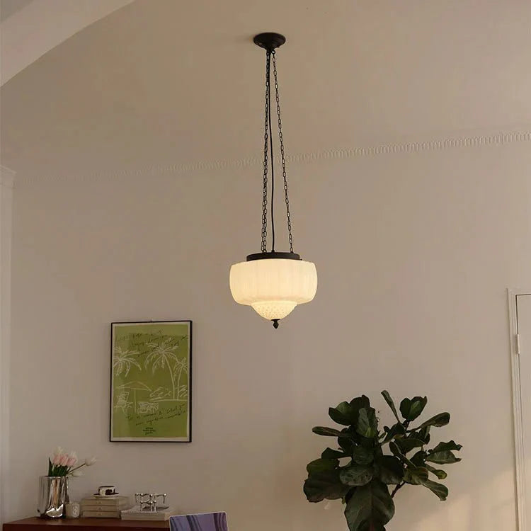 stijlvolle witte minimalistische hanglamp voor een eigentijdse uitstraling