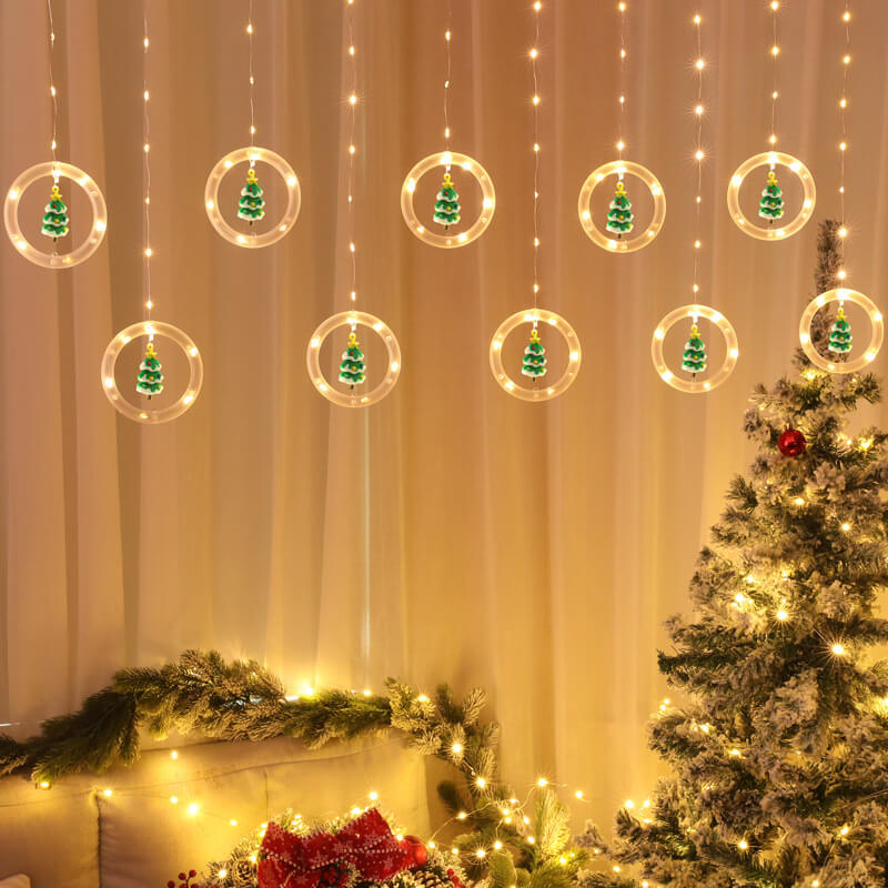 kerst hangdecoratie met ledverlichting