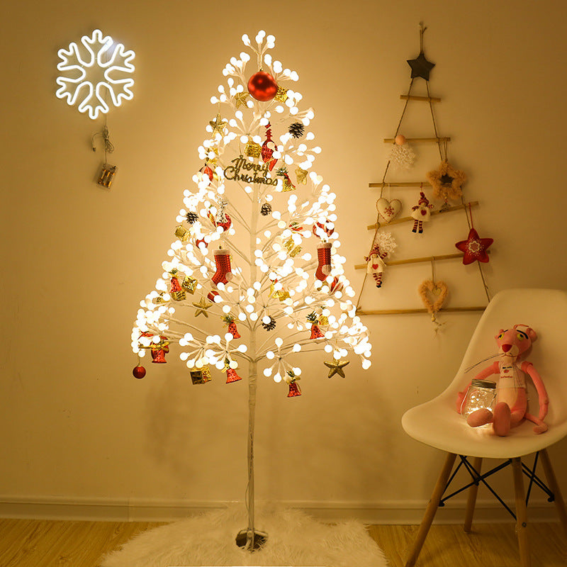 witte led lichtboom met 360 warmwitte leds