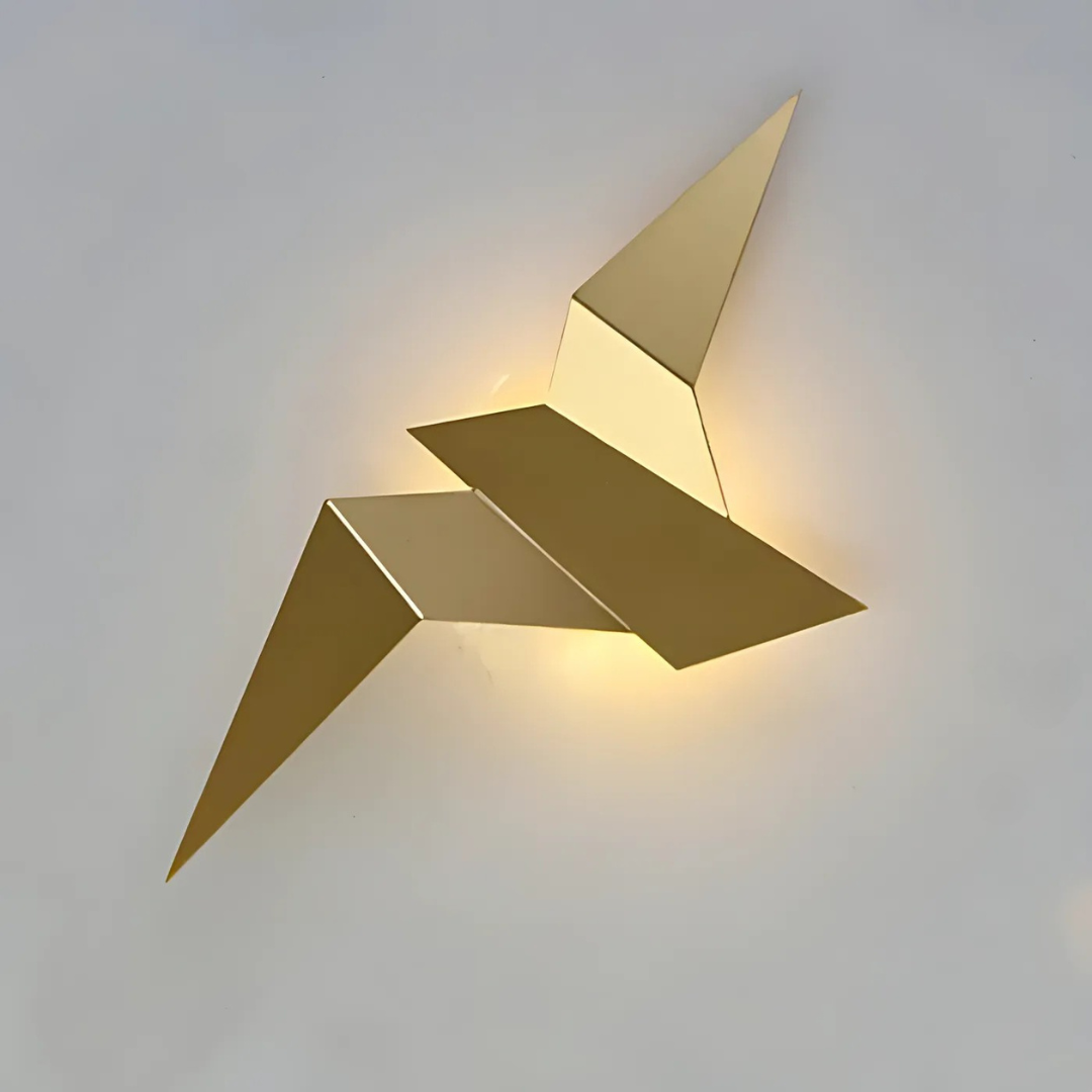 wandlamp origami voor binnen