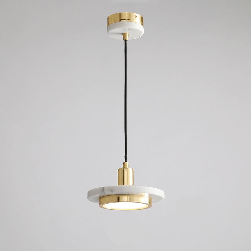 elegante moderne marmeren hanglamp voor een stijlvol interieur