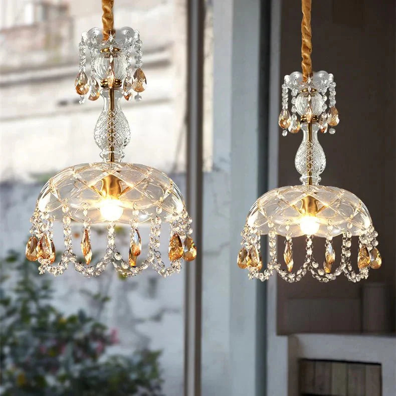 verfijnde kristallen kroonluchter - elegante hanglamp voor een luxe interieur