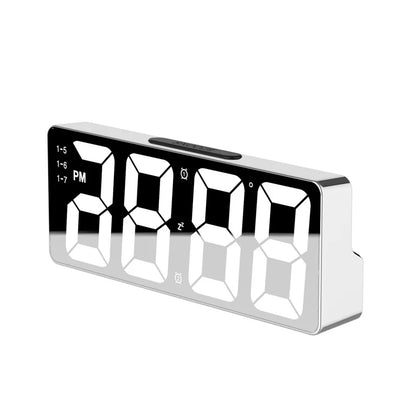 LED wekker met USB voeding en batterijoptie voor flexibel gebruik