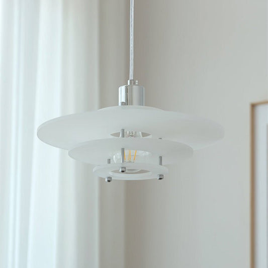 Stijlvolle UFO-vormige vintage hanglamp voor een moderne uitstraling