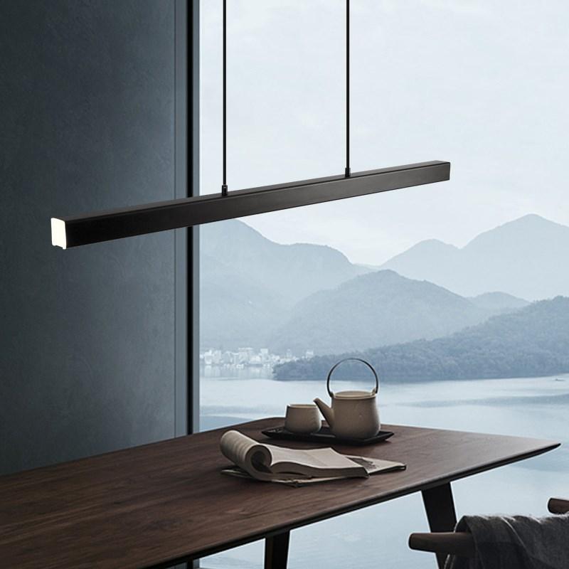 stijlvolle rand industriële led hanglamp voor een modern interieur