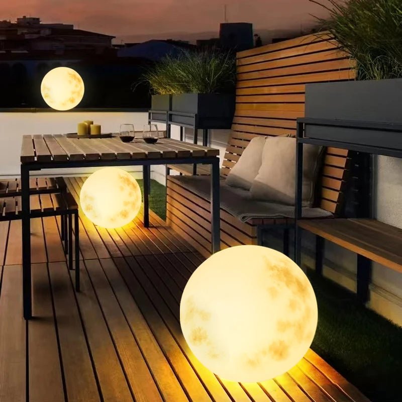 magische moonlamp™ | betoverende maanvormige tuinlamp