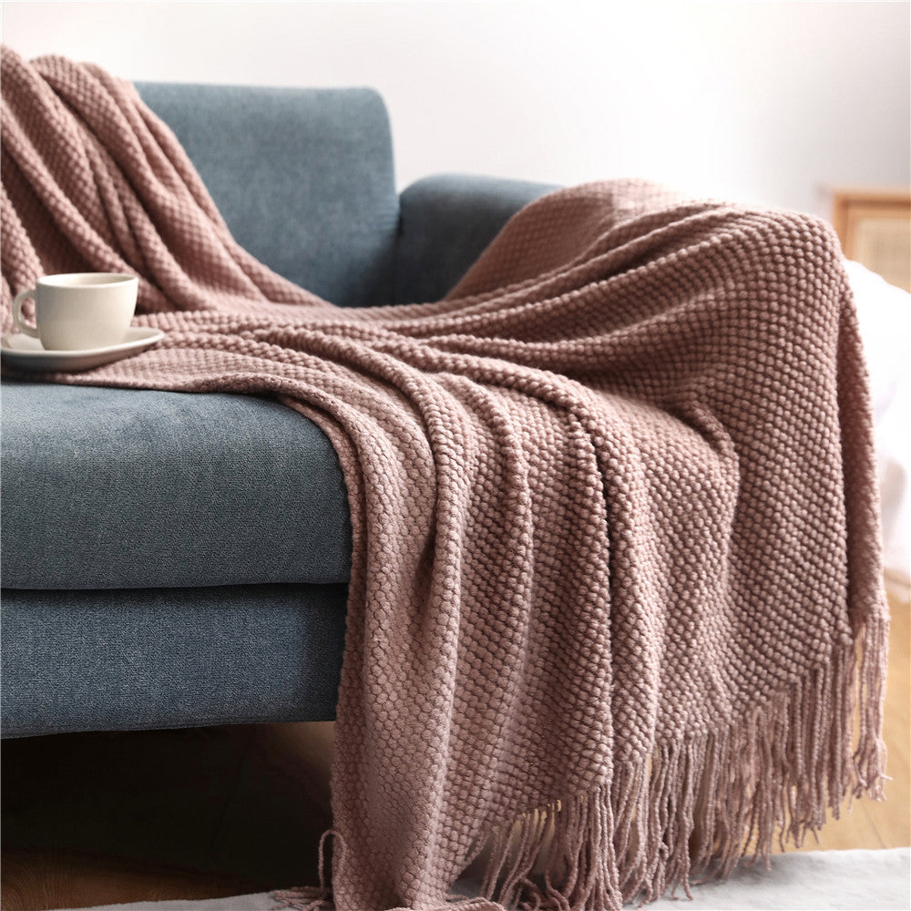 woondeken met scandinavisch strependesign