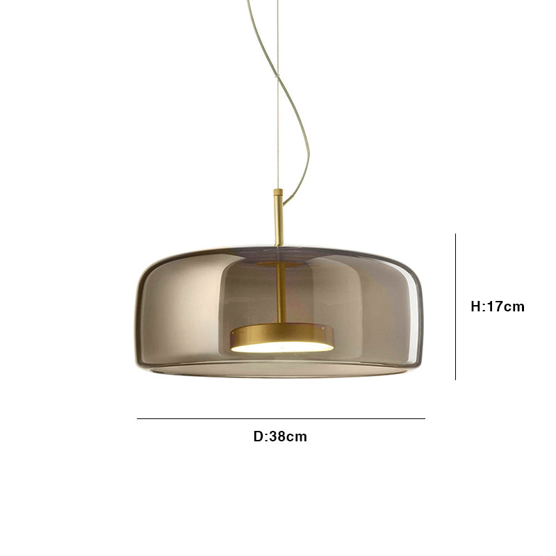 elegante glazen hanglamp voor uw hotelinterieur