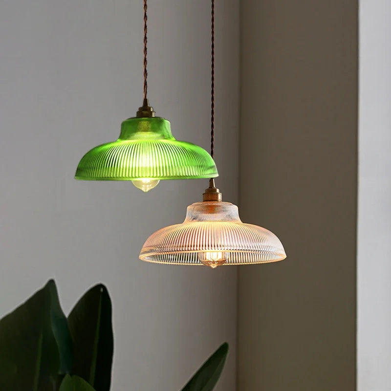 hanglamp glazen bol solstice glow