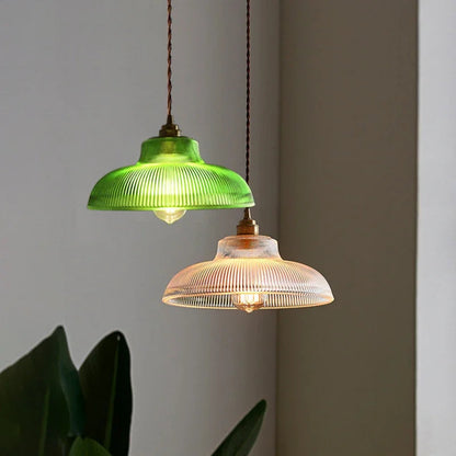 Hanglamp glazen bol Solstice Glow
