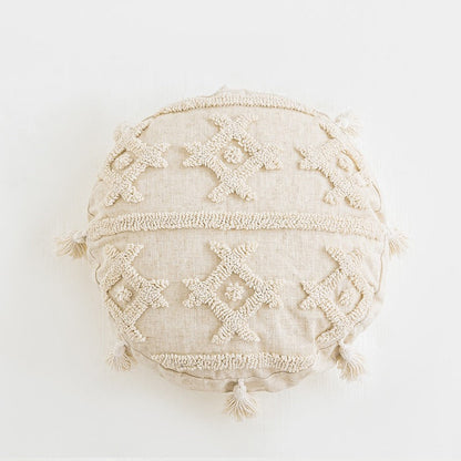 Gevoerde Kussenhoes Beige Boho Ontwerp