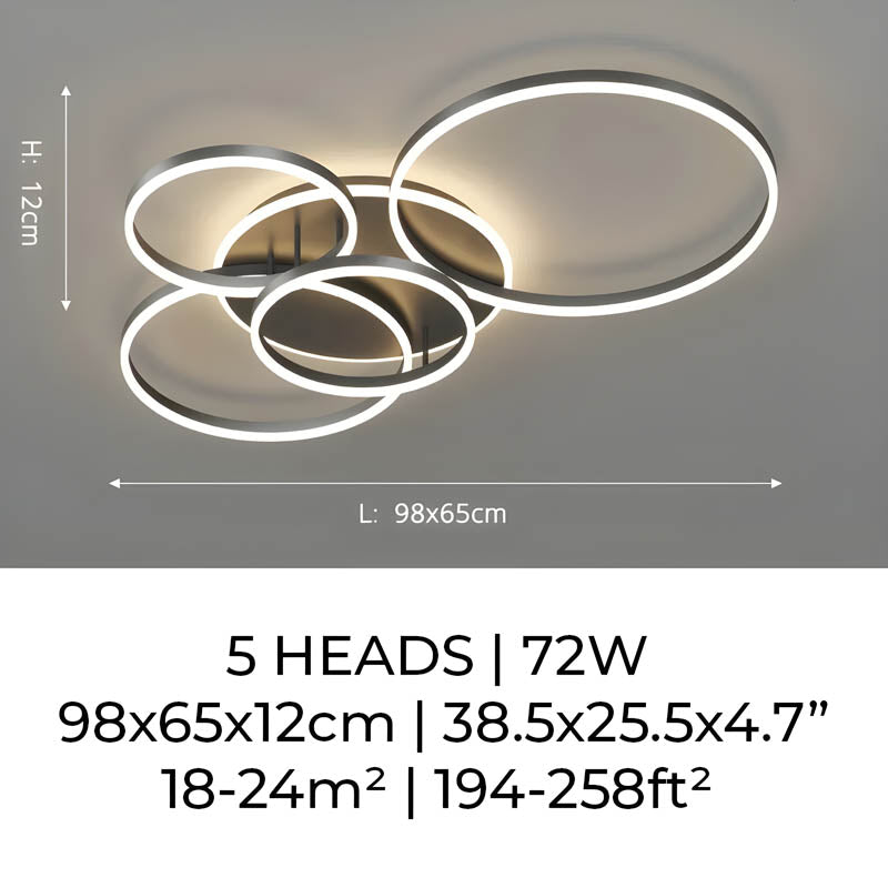 rondale™ stijlvolle led-koepellamp voor elke ruimte