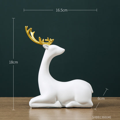 Kerstdecoratie Minimalistische Rendieren