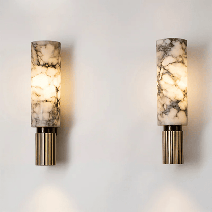 Elegante Marmeren Wandlamp voor een Luxe Sfeer