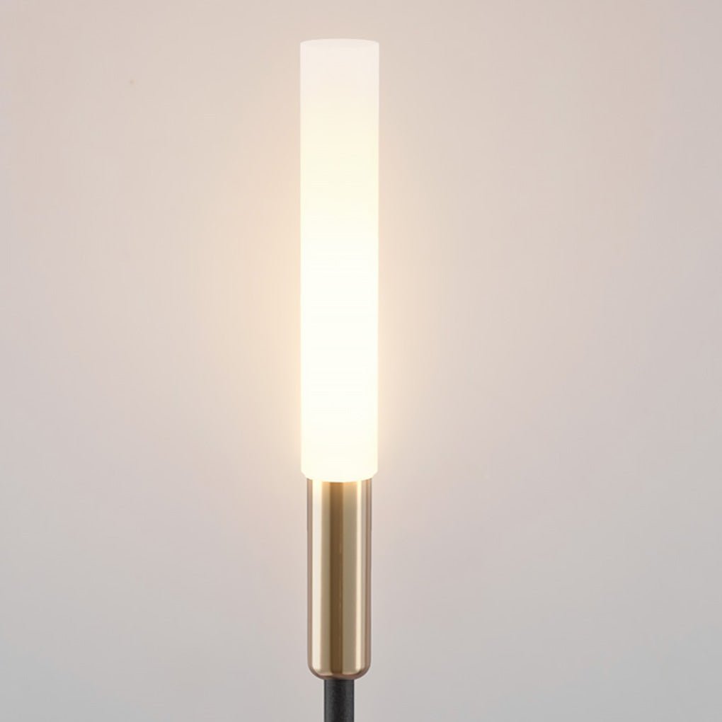 solar tuinlamp rietlook met warm wit ledlicht